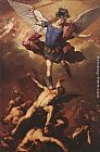 Luca Giordano Canvas Paintings - The Fall of the Rebel Angels